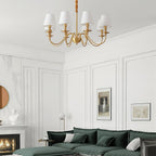 Wrenlyn Fabric Chandelier-Moonnatur
