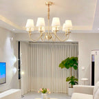 Wrenlyn Fabric Chandelier-Moonnatur