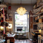 Avonenna Cocoon Silk Pendant Light-Moonnatur