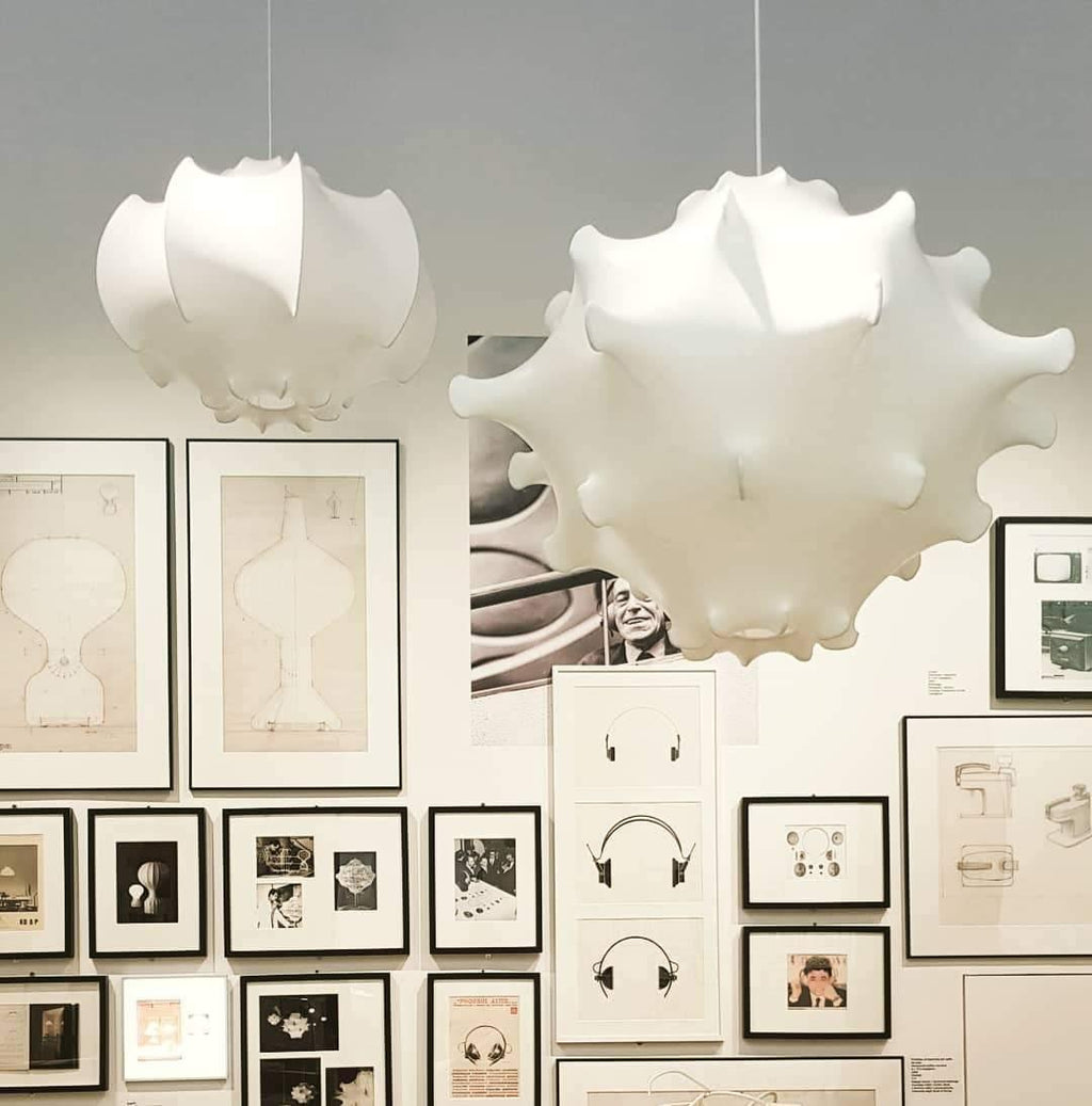 Avonenna Cocoon Silk Pendant Light-Moonnatur