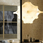 Avonenna Cocoon Silk Pendant Light-Moonnatur