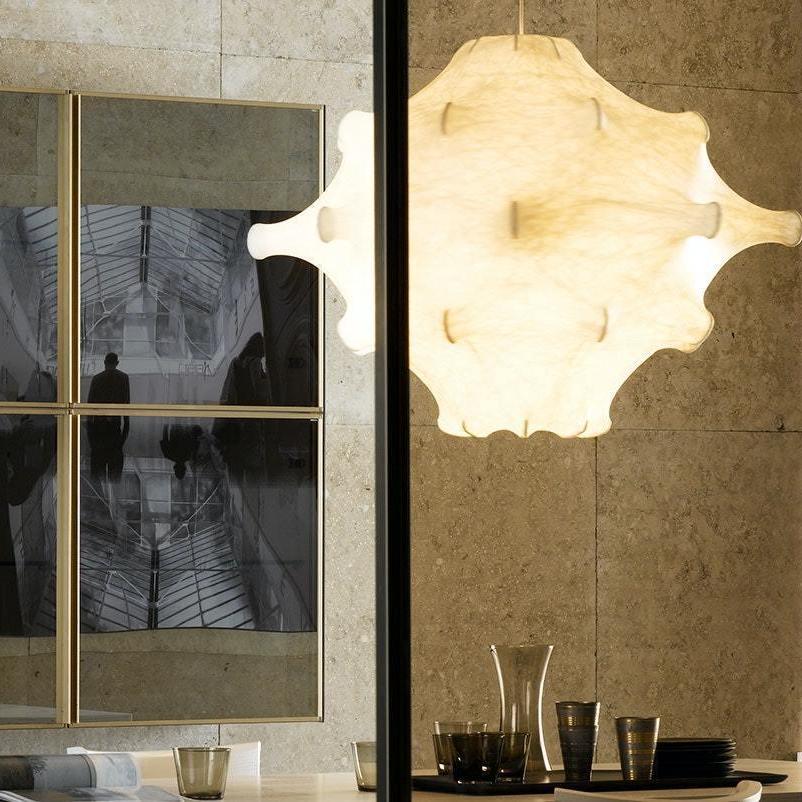 Avonenna Cocoon Silk Pendant Light-Moonnatur