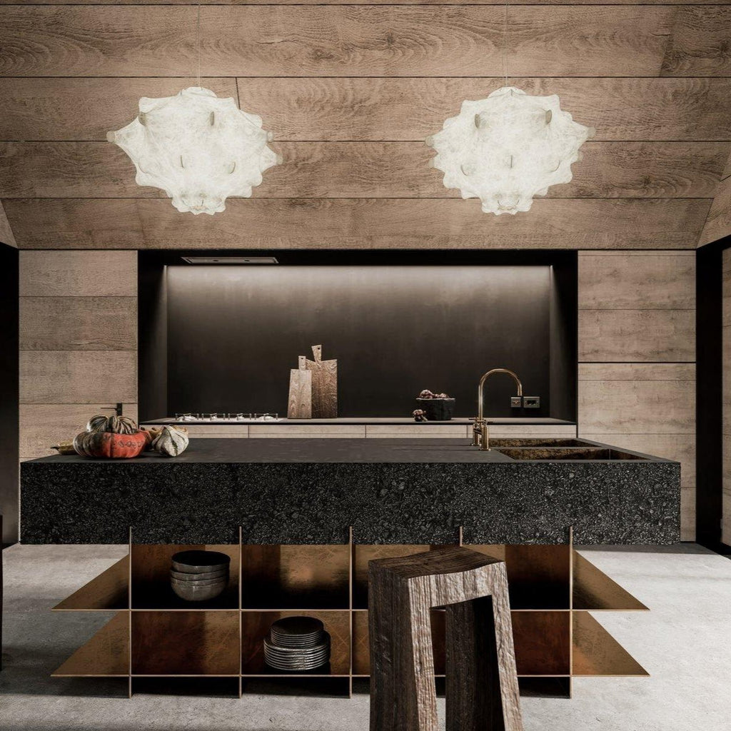 Avonenna Cocoon Silk Pendant Light-Moonnatur