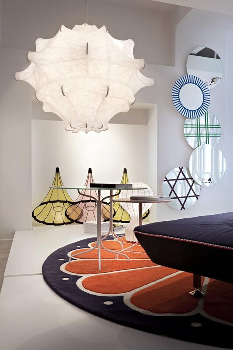 Avonenna Cocoon Silk Pendant Light-Moonnatur