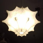 Avonenna Cocoon Silk Pendant Light-Moonnatur
