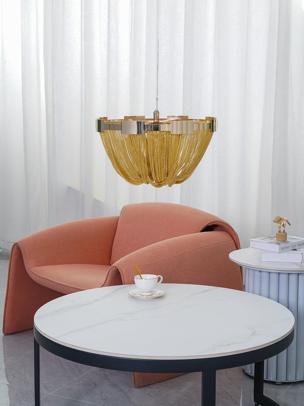 Haverenna Aluminium Ceiling Light-Moonnatur