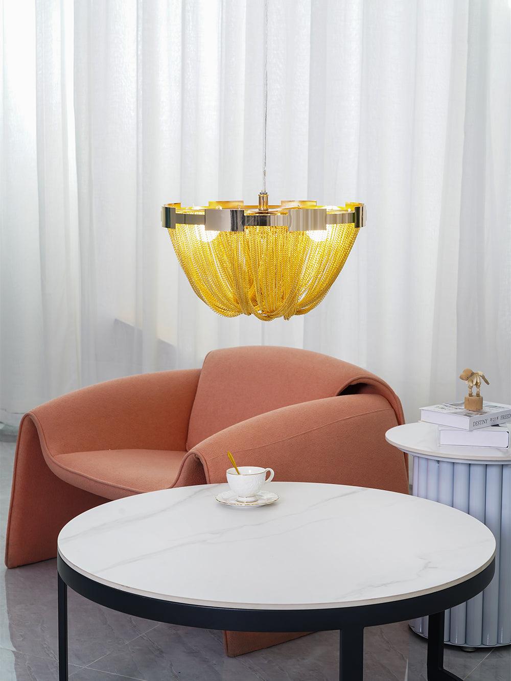 Haverenna Aluminium Ceiling Light-Moonnatur