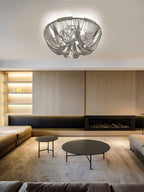 Haverenna Aluminium Ceiling Light-Moonnatur