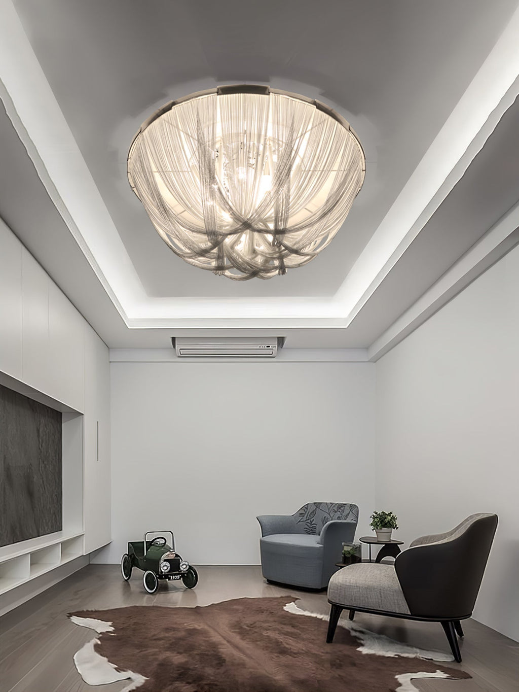 Haverenna Aluminium Ceiling Light-Moonnatur