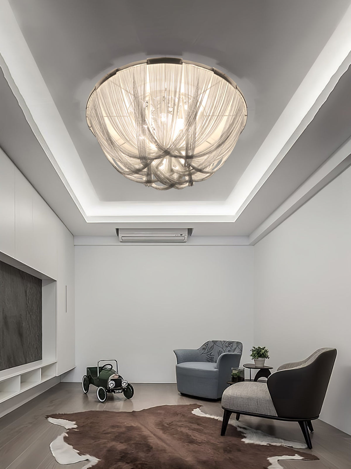 Haverenna Aluminium Ceiling Light-Moonnatur