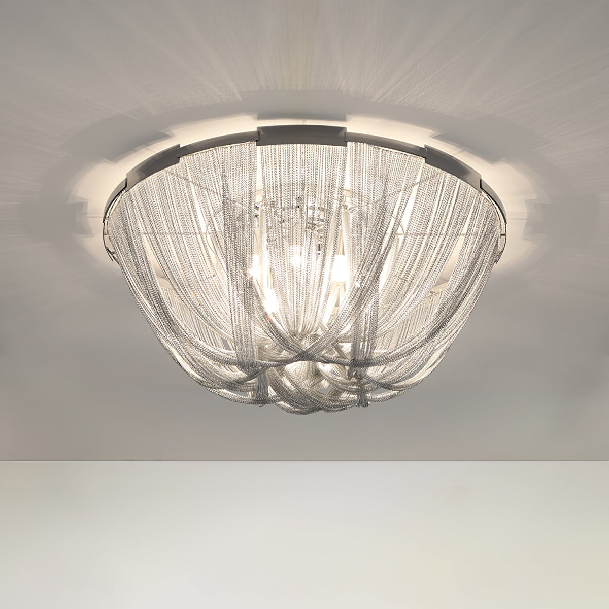 Haverenna Aluminium Ceiling Light-Moonnatur