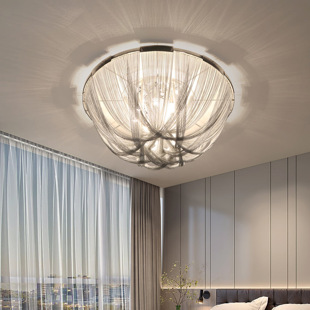 Haverenna Aluminium Ceiling Light-Moonnatur