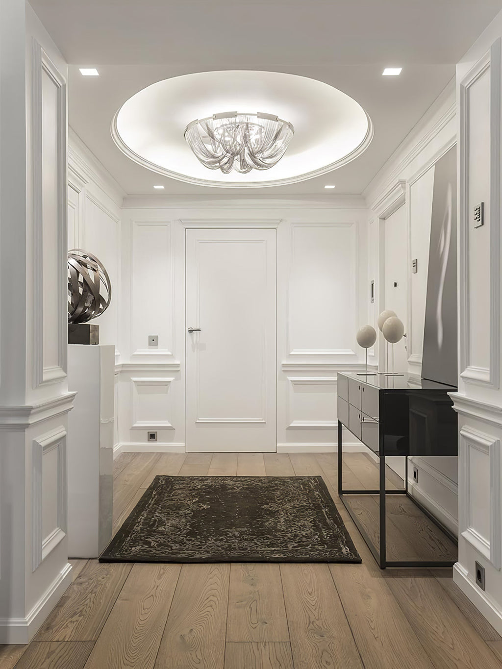 Haverenna Aluminium Ceiling Light-Moonnatur