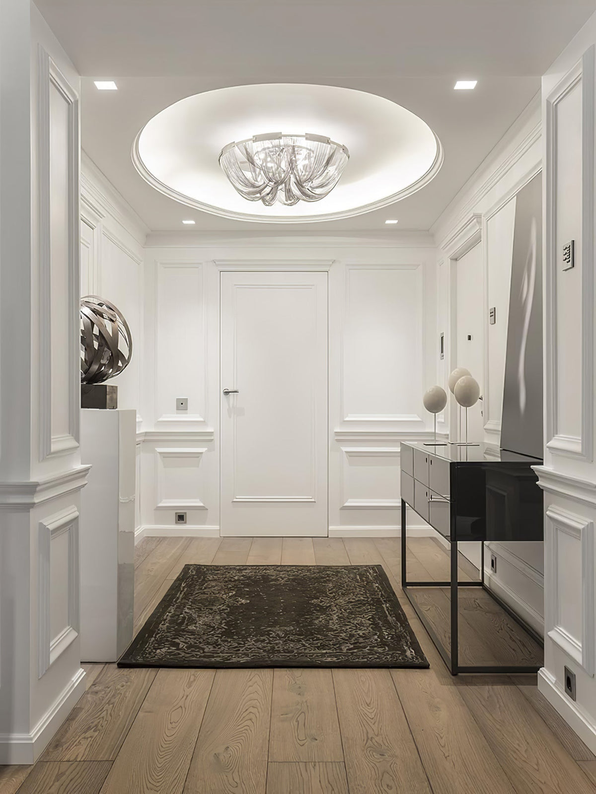 Haverenna Aluminium Ceiling Light-Moonnatur