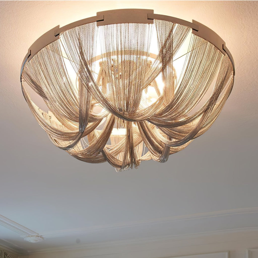 Haverenna Aluminium Ceiling Light-Moonnatur