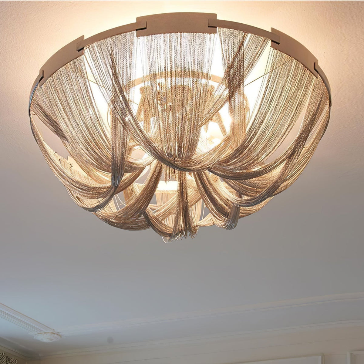 Haverenna Aluminium Ceiling Light-Moonnatur