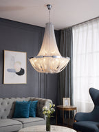 Argentelle Aluminium Chandelier-Moonnatur