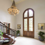 Argentelle Aluminium Chandelier-Moonnatur