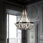 Argentelle Aluminium Chandelier-Moonnatur
