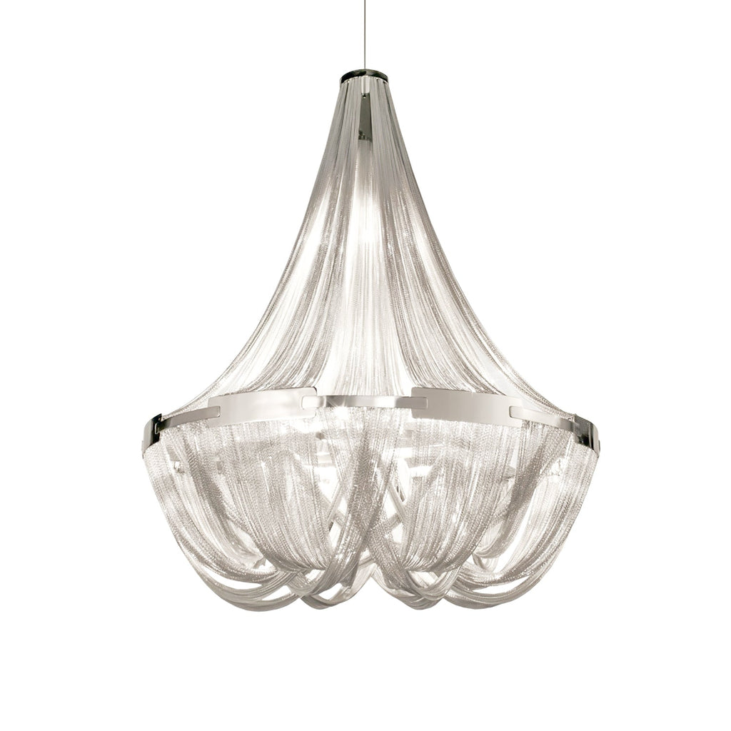 Argentelle Aluminium Chandelier-Moonnatur