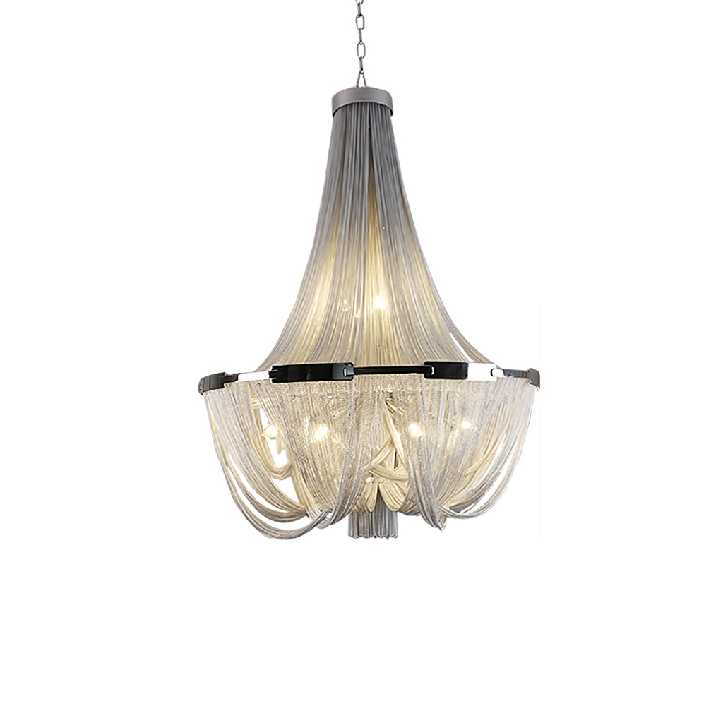 Argentelle Aluminium Chandelier-Moonnatur