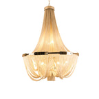 Argentelle Aluminium Chandelier-Moonnatur
