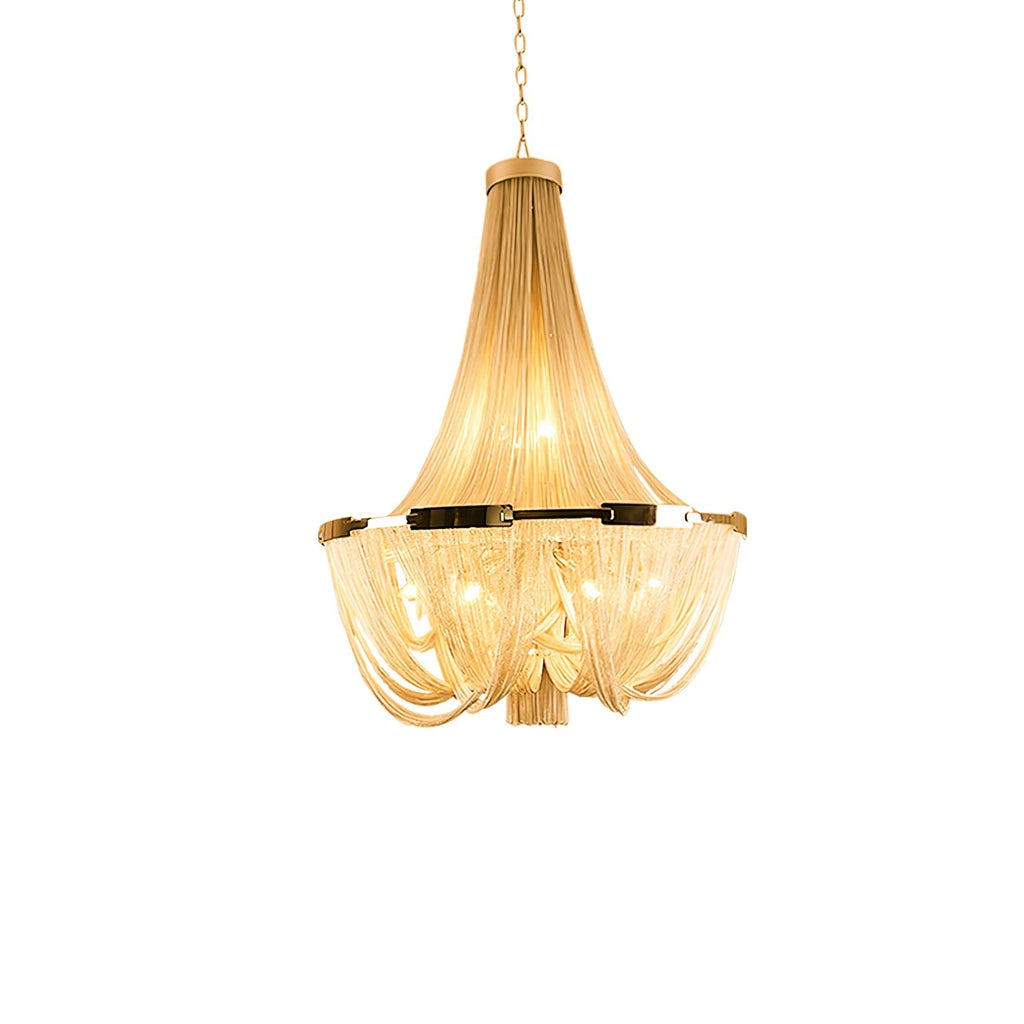 Argentelle Aluminium Chandelier-Moonnatur