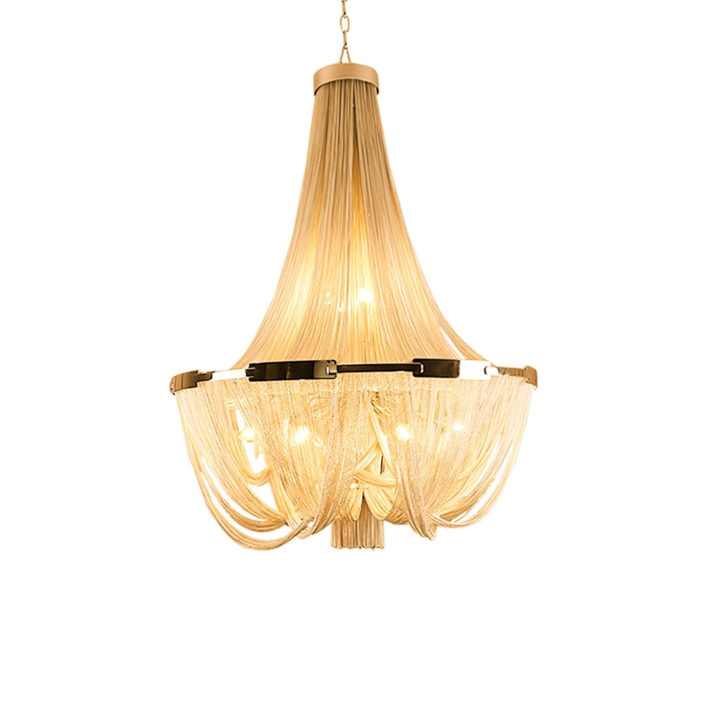 Argentelle Aluminium Chandelier-Moonnatur