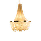 Argentelle Aluminium Chandelier-Moonnatur