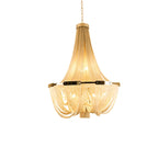 Argentelle Aluminium Chandelier-Moonnatur