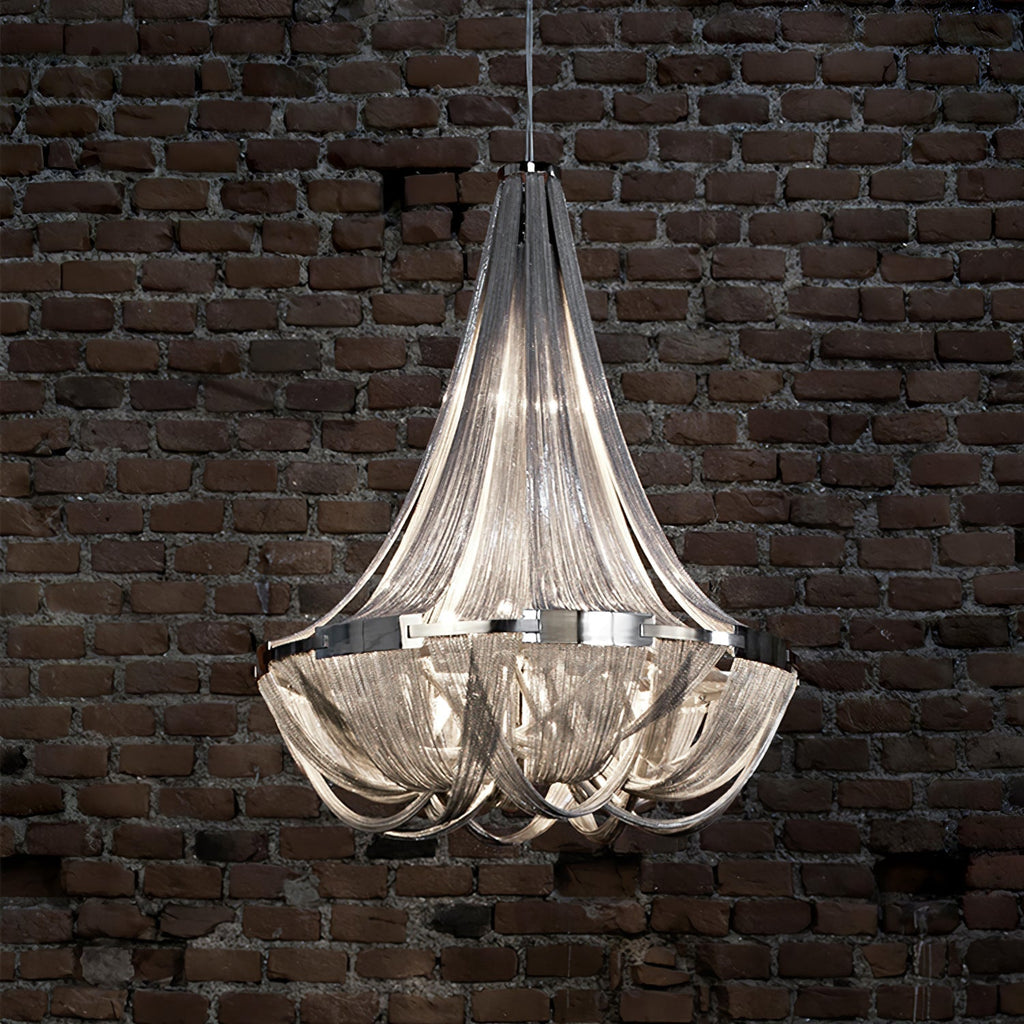 Argentelle Aluminium Chandelier-Moonnatur