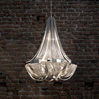 Argentelle Aluminium Chandelier-Moonnatur