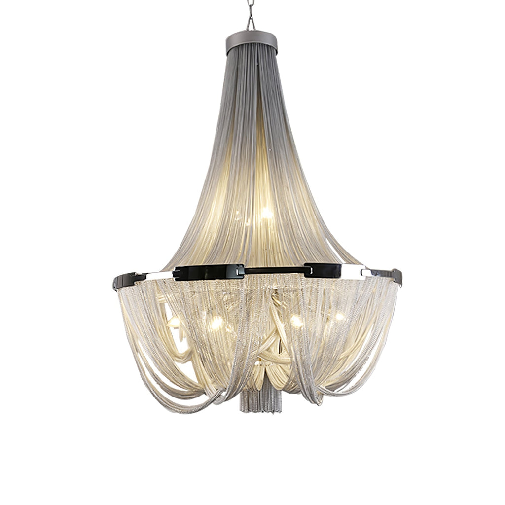 Argentelle Aluminium Chandelier-Moonnatur