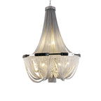 Argentelle Aluminium Chandelier-Moonnatur