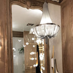Argentelle Aluminium Chandelier-Moonnatur