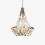 Argentelle Aluminium Chandelier-Moonnatur