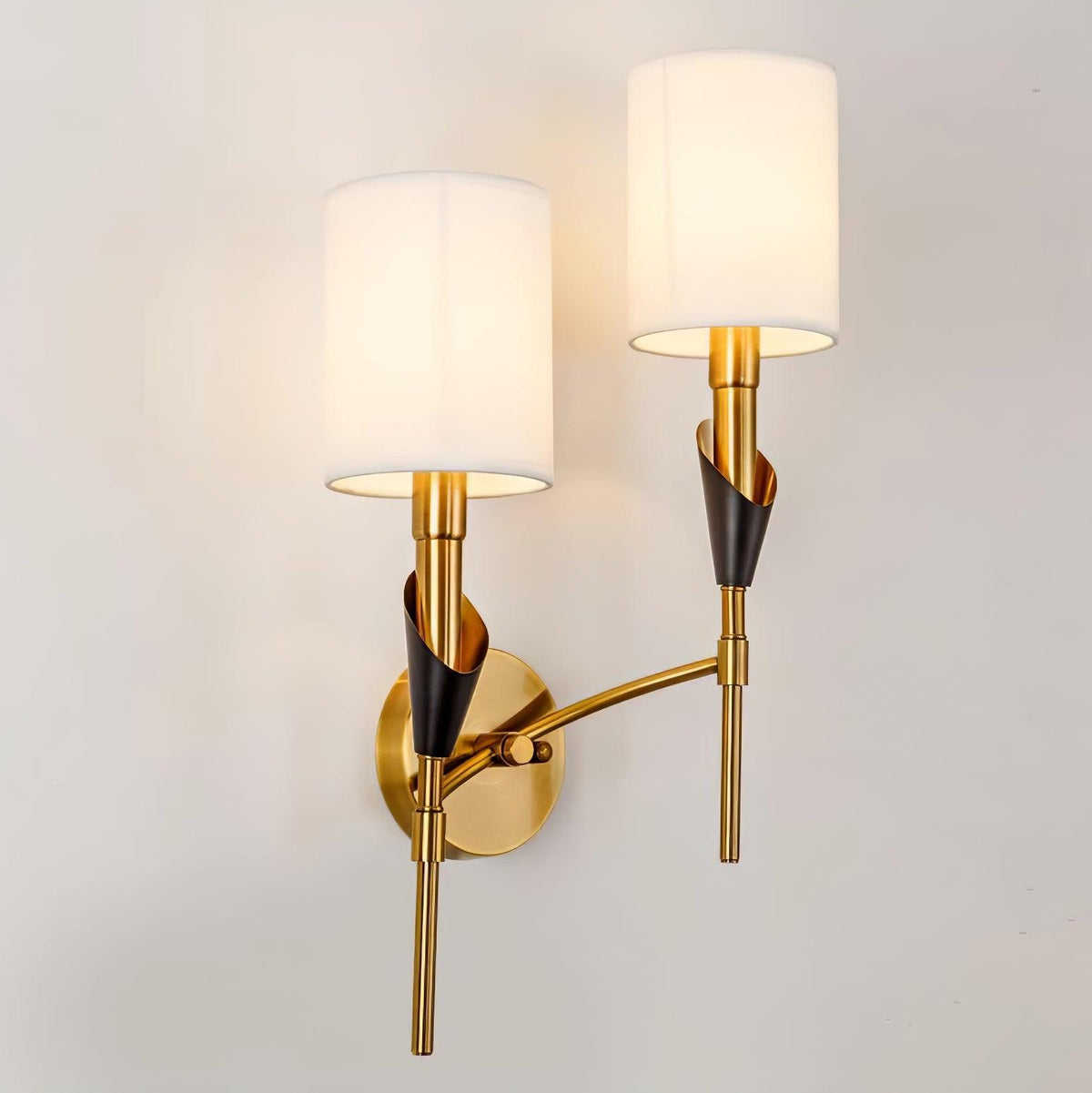 Lovenden Fabric Wall Light-Moonnatur