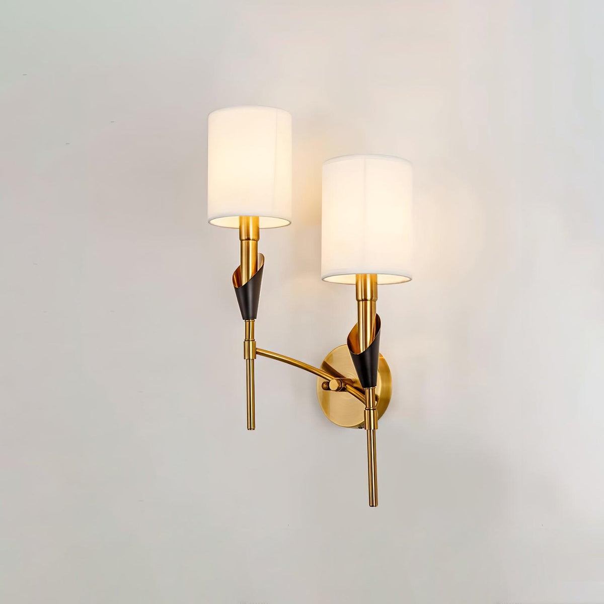 Lovenden Fabric Wall Light-Moonnatur