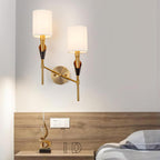 Lovenden Fabric Wall Light-Moonnatur