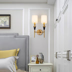 Lovenden Fabric Wall Light-Moonnatur