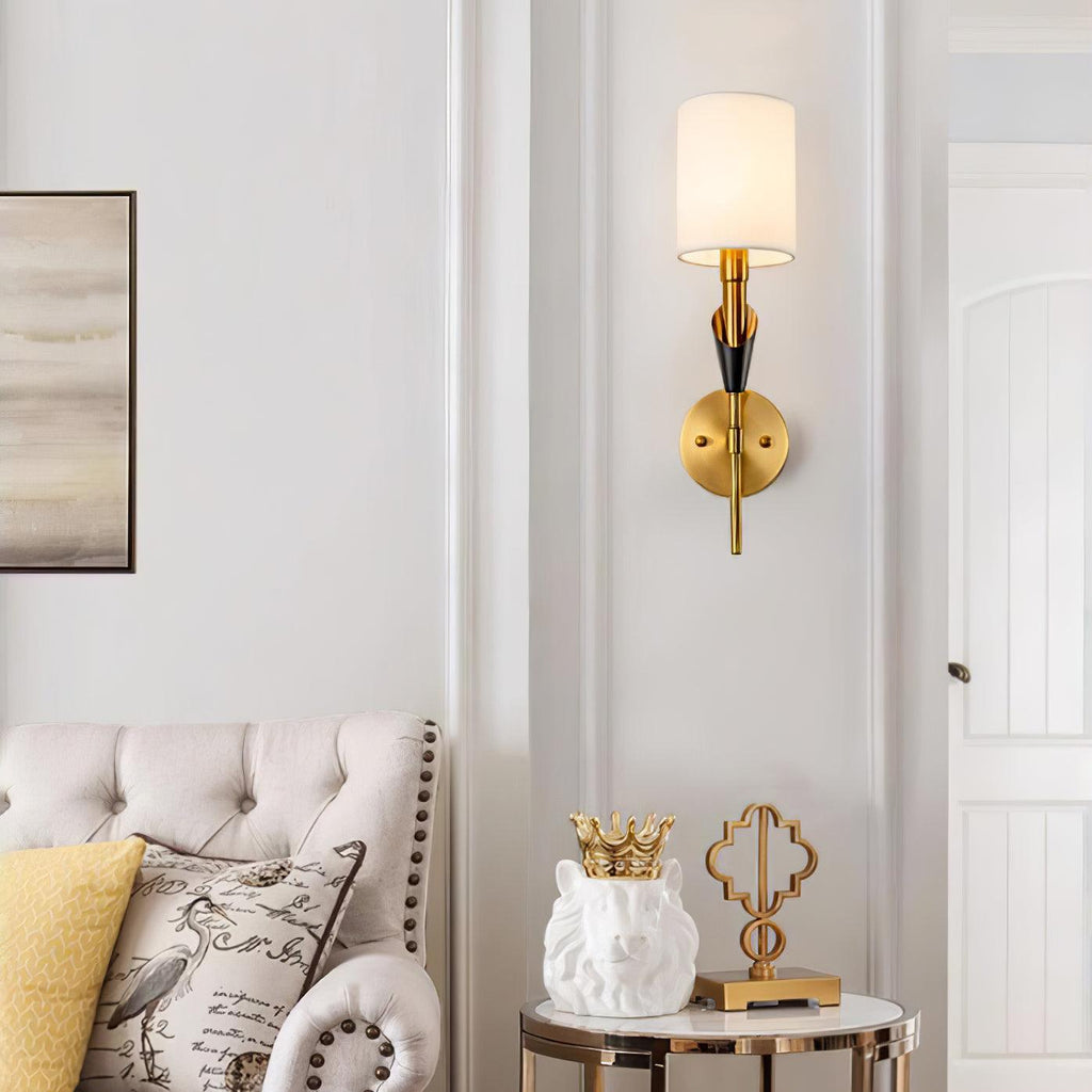 Lovenden Fabric Wall Light-Moonnatur