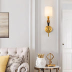 Lovenden Fabric Wall Light-Moonnatur