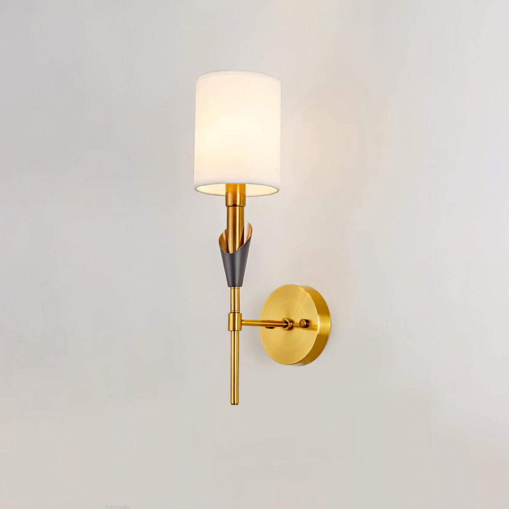 Lovenden Fabric Wall Light-Moonnatur