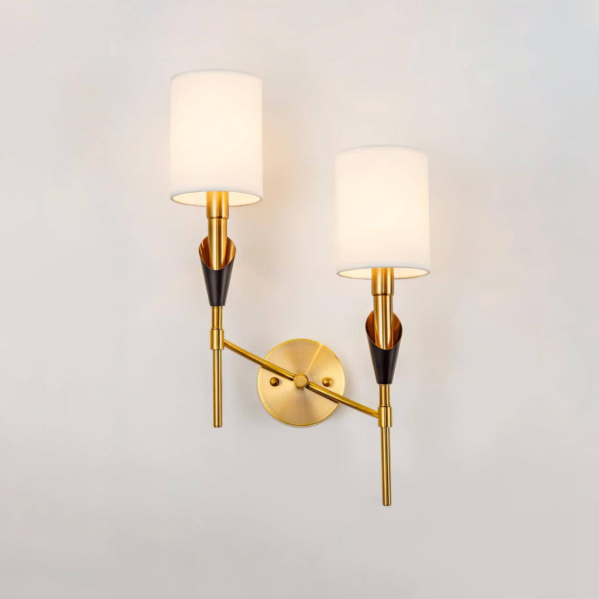 Lovenden Fabric Wall Light-Moonnatur