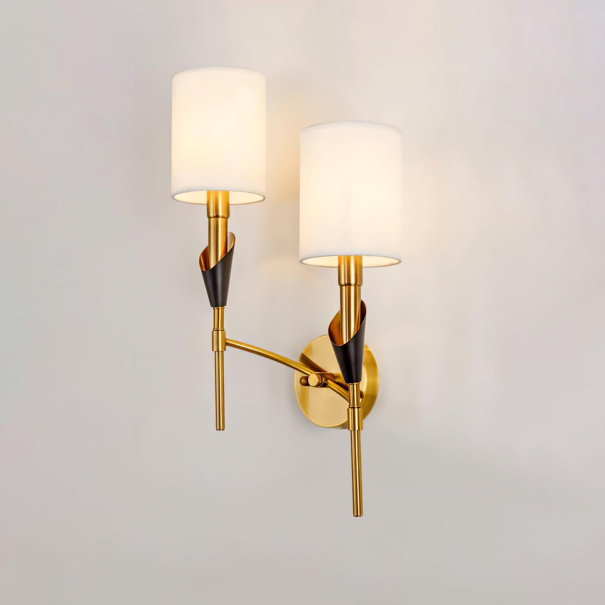 Lovenden Fabric Wall Light-Moonnatur