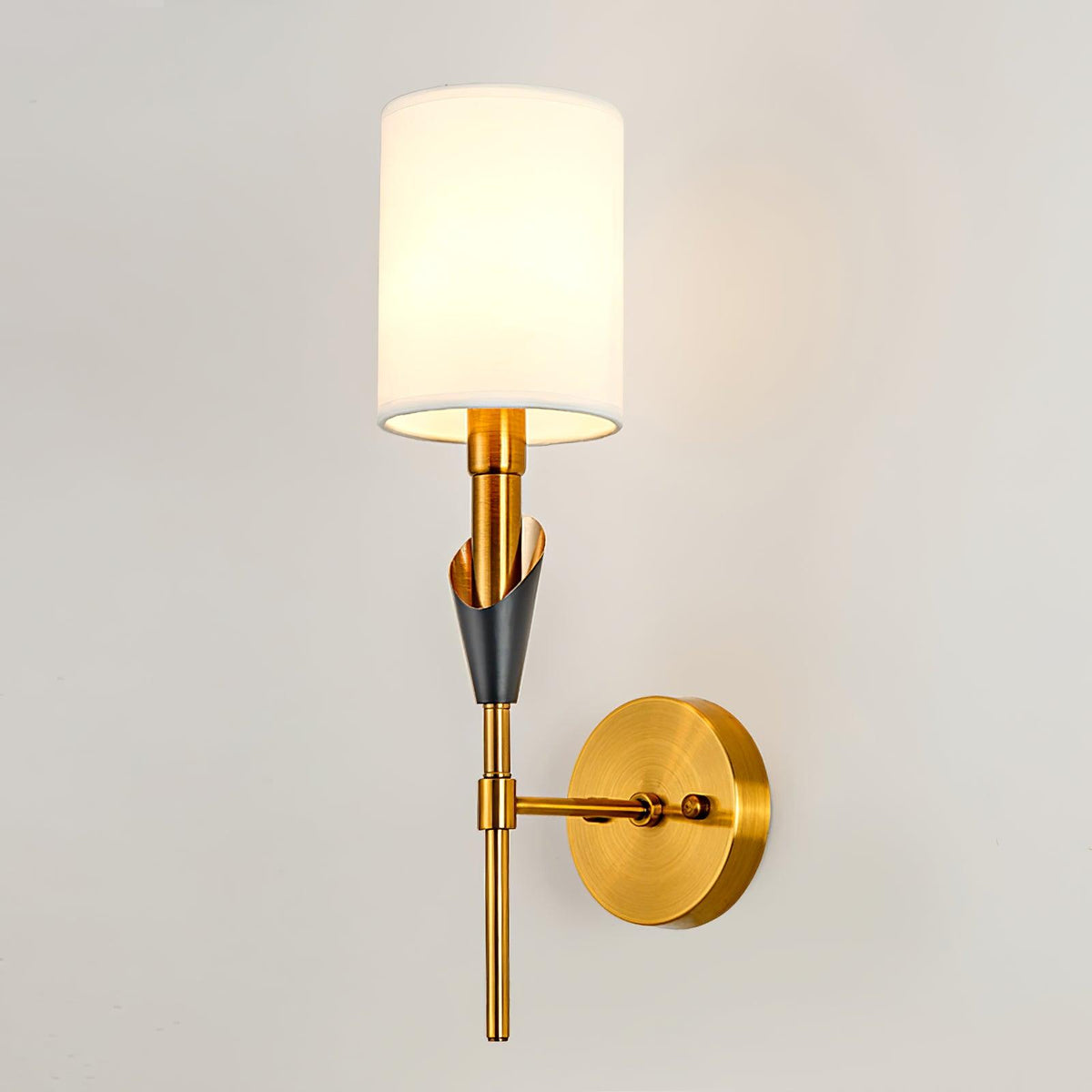Lovenden Fabric Wall Light-Moonnatur
