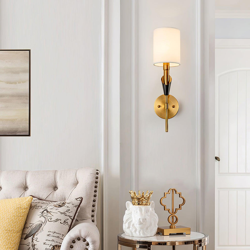 Lovenden Fabric Wall Light-Moonnatur