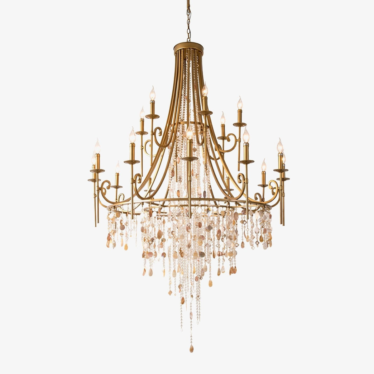 Halvoria Crystal Chandelier-Moonnatur