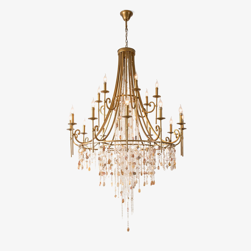 Halvoria Crystal Chandelier-Moonnatur