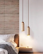 Cardelis Travertine Pendant Light-Moonnatur